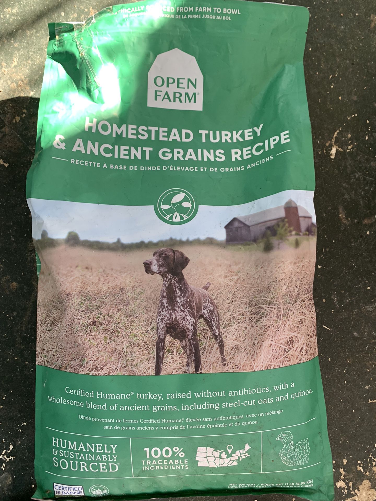 Open Farm Premium  Dog Food 11 Kg