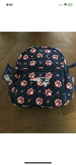 Vera Bradley NFL New England Patriots small backpack NWT Limited edition