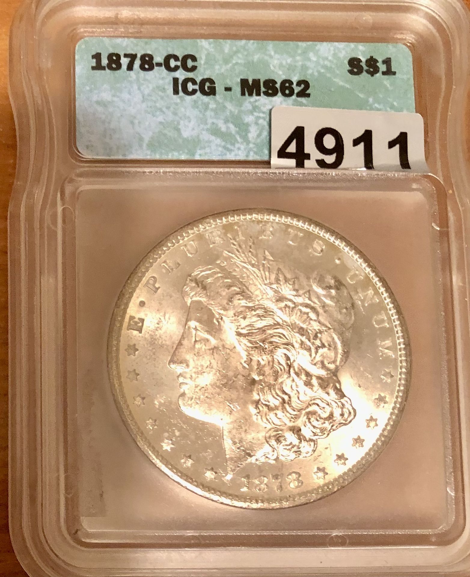 1878 Cc Morgan Dollar