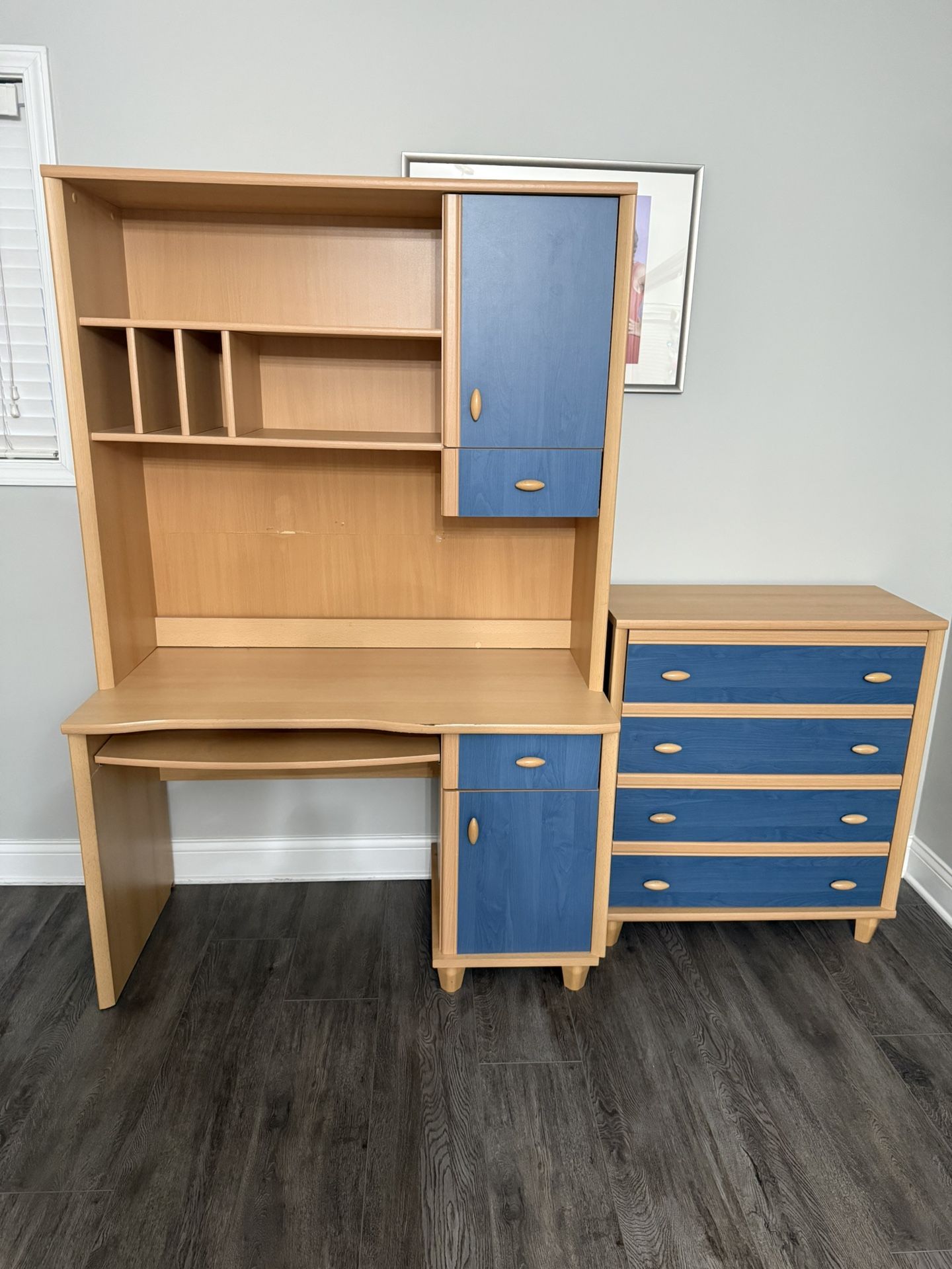 Home Desk & Drawer Chest