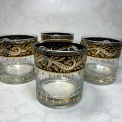 Glasses from colver 1970s beautiful antique