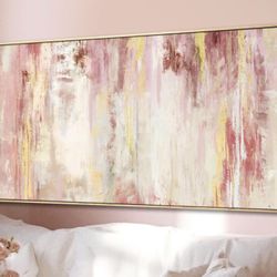 Pink Abstract Wall Art