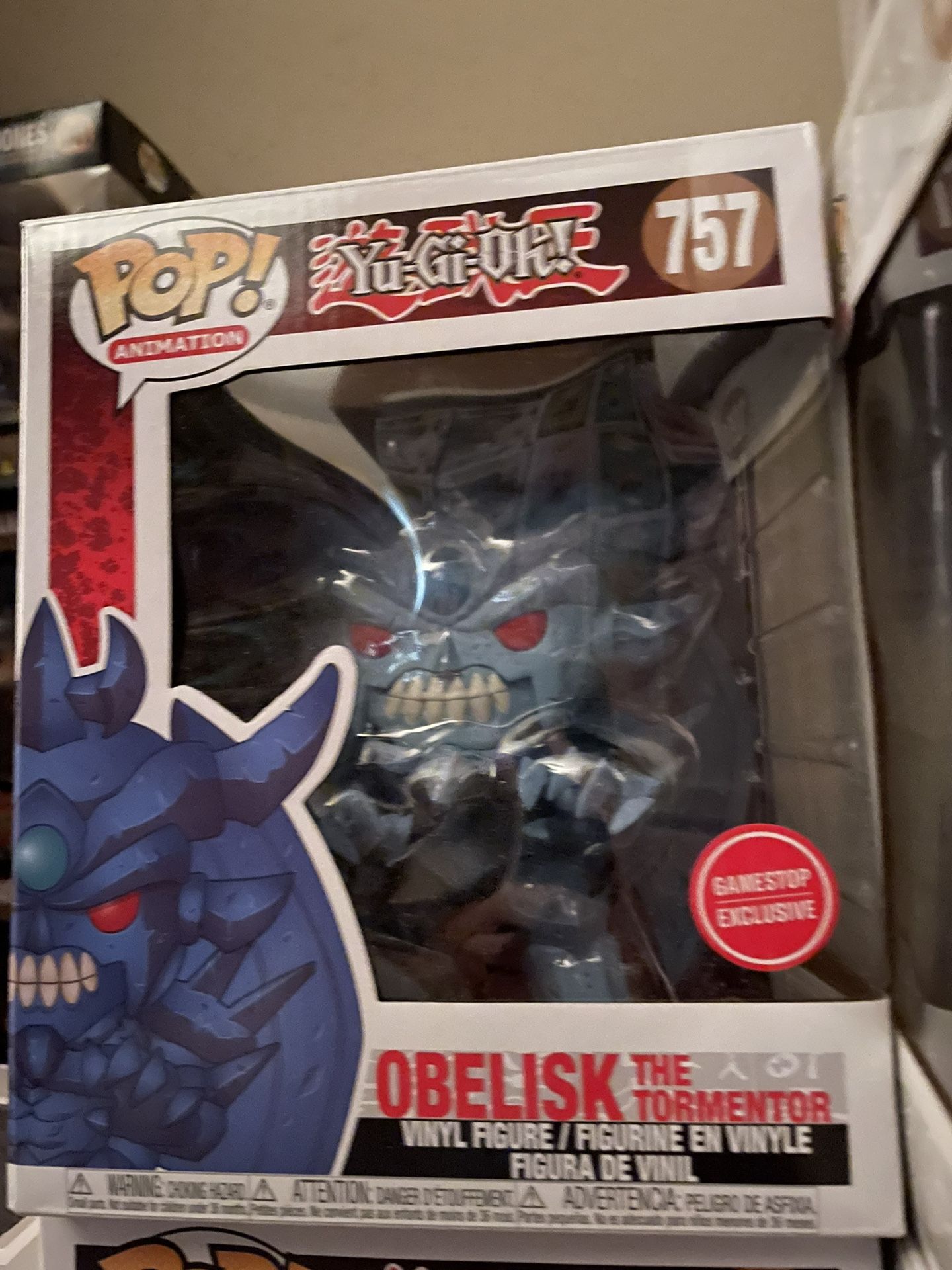 Funko Pop Exclusive Anime Yu Gi Oh Obelisk The Tormentor