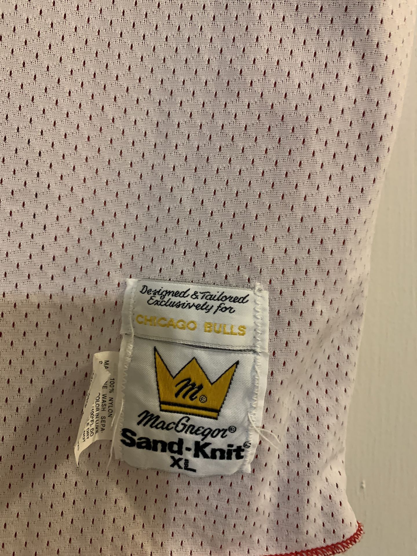 Vintage Chicago Bulls 90s Real Practice Jersey