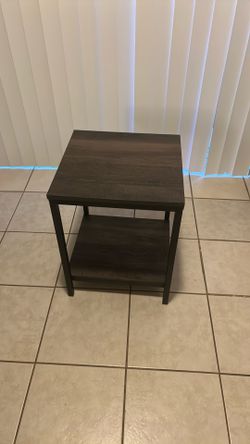 Small Brown Side Table Nightstand