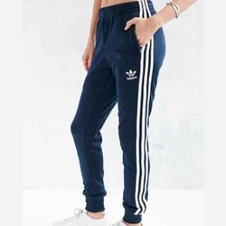 Adidas Original Woman's Navy Joggers