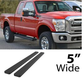 LA Zona Auto Parts 1999 To 2016 Ford F250 F350 F450 F550 Running Boards 5 inch Estribos Nerf Bar