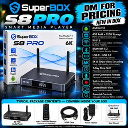 💙 **SUPERBOX S8 PRO — NEW IN BOX!** 💙