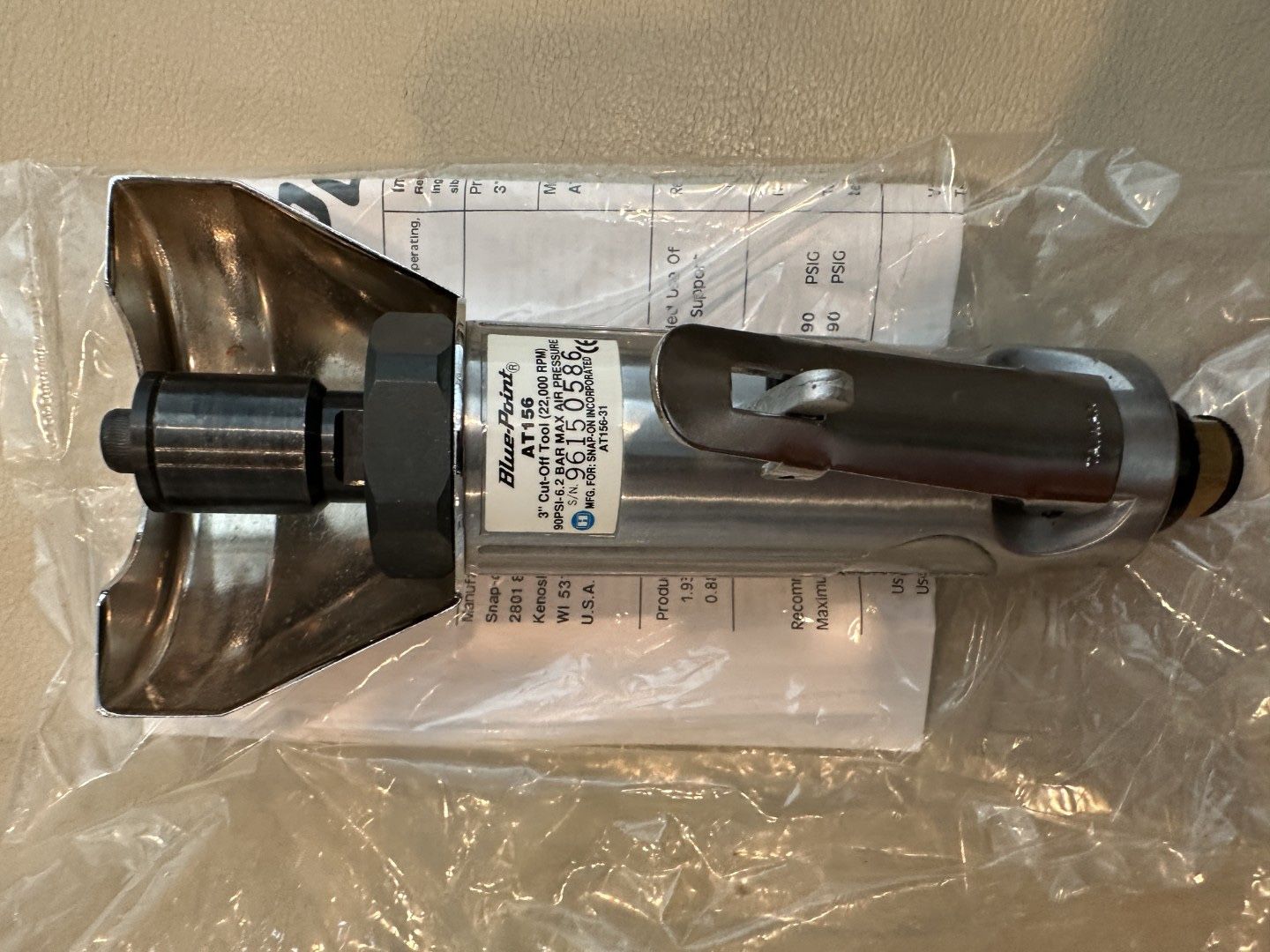 ***BRAND NEW Blue-Point 3 inch Air Cut Off Tool***