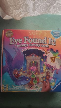 Eye found it kids board game