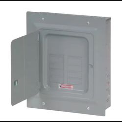 Eaton BR 125 Amp 8-Space 16-Circuit Indoor Main Lug Loadcenter with Flush Door