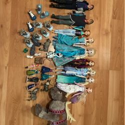 Frozen Dolls Lot