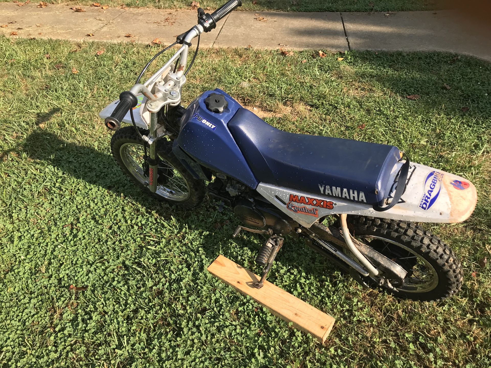 Yamaha PW 80 dirt bike