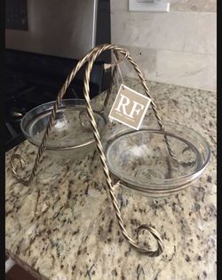 Two Tier Bowl Server, Brand New!