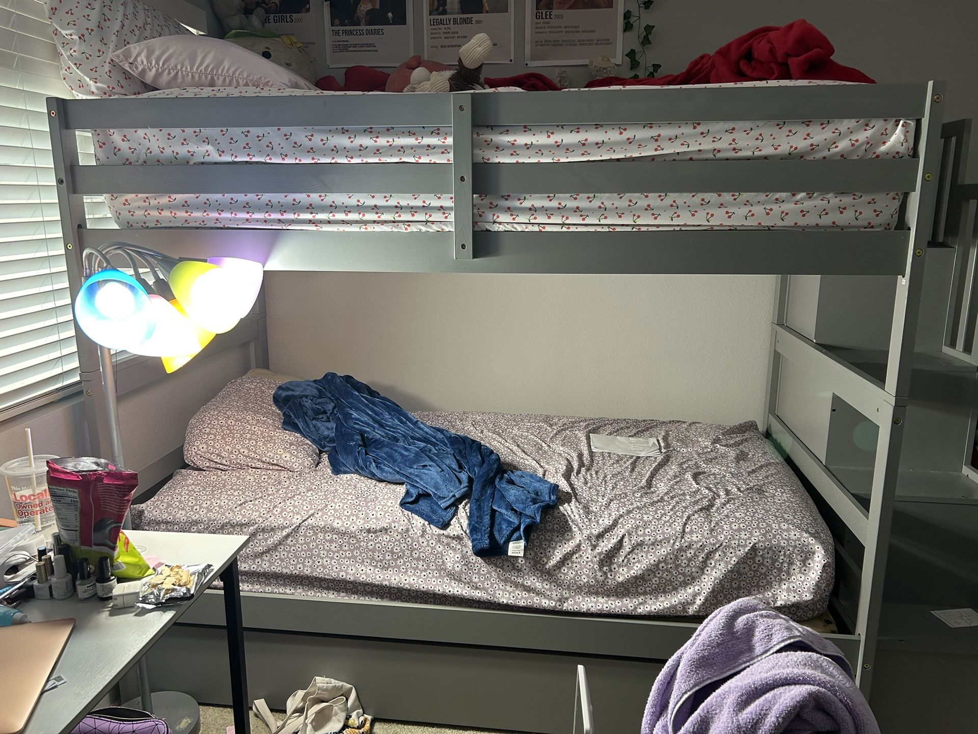 Twin/twin Bunk bed With Trundle 