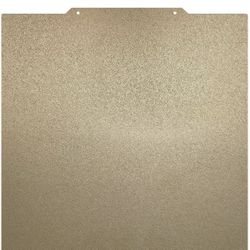 410x410mm Gold PEI Build Plate for Anycubic Kobra Max/Chiron/CR-10 S4/CR-6 Max, Double Sided Textured PEI Flexible Spring Steel Platform Hea=V3-763