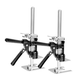 Labor Saving Arm Jack, 2 PCS 440 lbs Bearing Capacity, Lifting up to 6.5", Metal Hand Lifting Jack Tool with Magnetic Level, 2 Adjustment Modes, for D