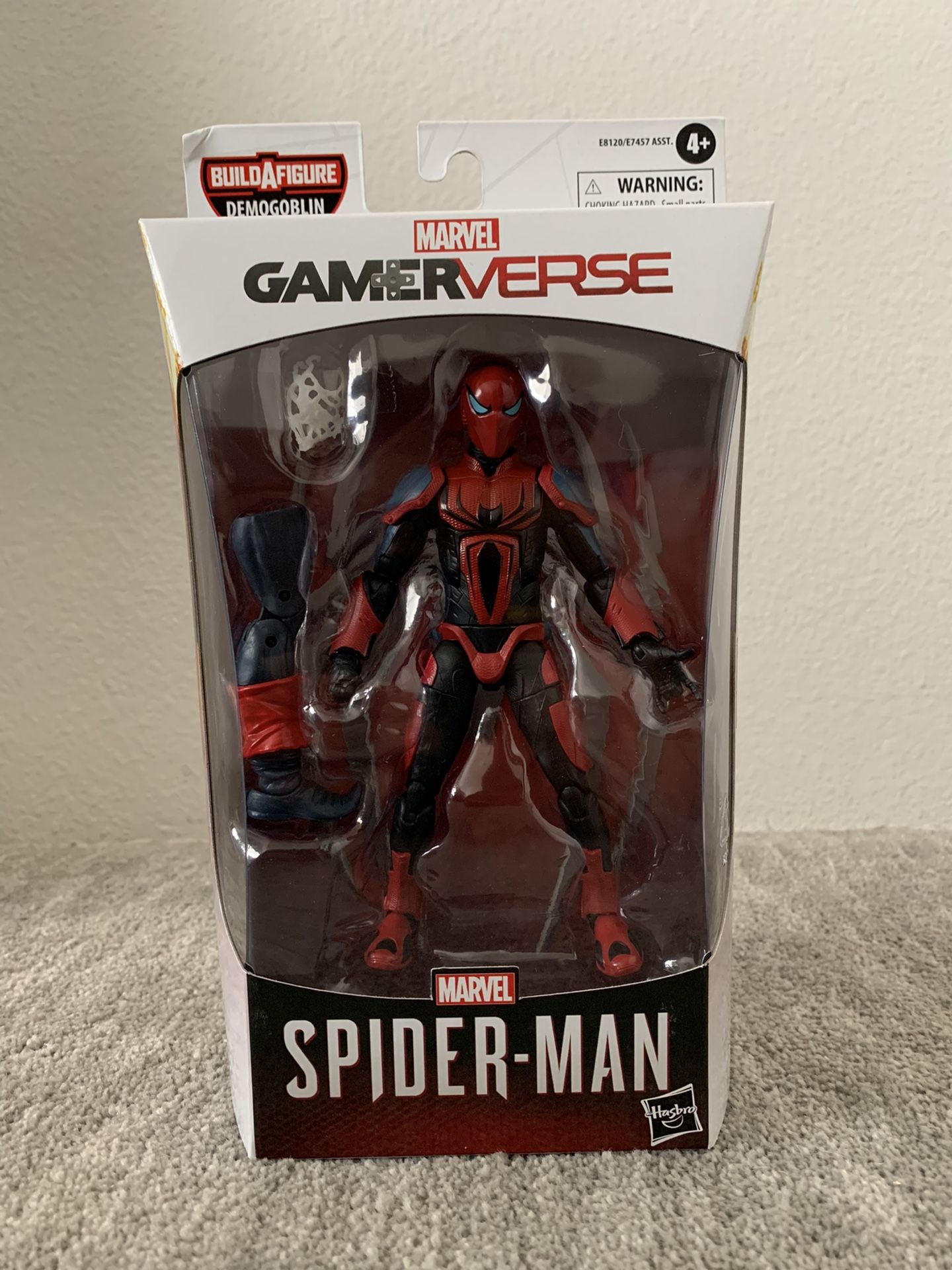 Marvel Legends Spider-Armor Mark III Spider-Man Demogoblin BAF