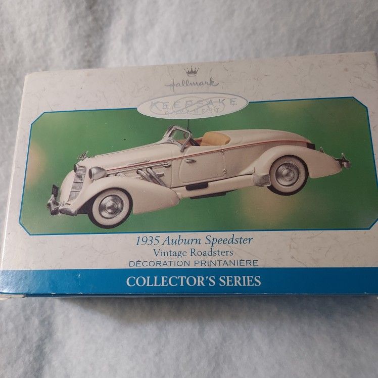 Christmas Hallmark 1935 Auburn Speedster