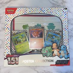 Pokemon 151 Poster Collection Box