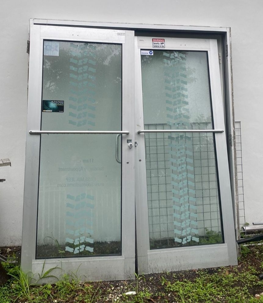 Commercial Impact Glass Doors For Sale