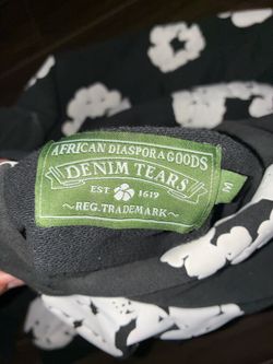 essentials Hoodie and DENIM TEARS hoodie