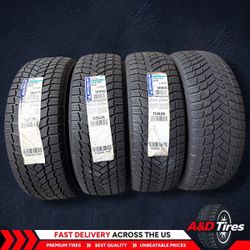 Set of 4 Michelin X-ice Snow Tires 225/60 R18 100H M+S