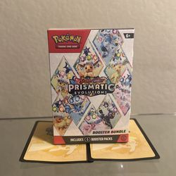 Prismatic Evolutions booster bundle