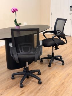 2 Mesh Office Chairs - $60 Pair ($40 Each)