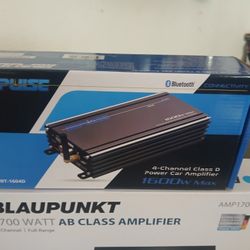 Impulse Audio Bluetooth 1600 Watts 4 Ch Class D Amplifier Brand New In The Box 