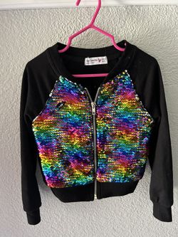 Girls Zipper Sweater Size 4/5