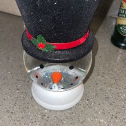 Christmas Bed Bath And Beyond Snowman Candle Holder 