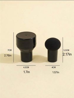 4Pcs Mushroom Makeup Sponge With Storage Box