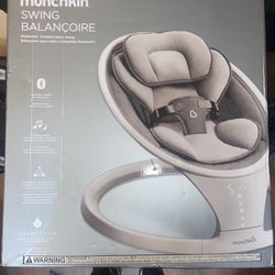 Grey  Munchkin Baby Swing