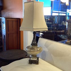 Traditional Smoke glass  Vintage Lamp SKU TGVKJL