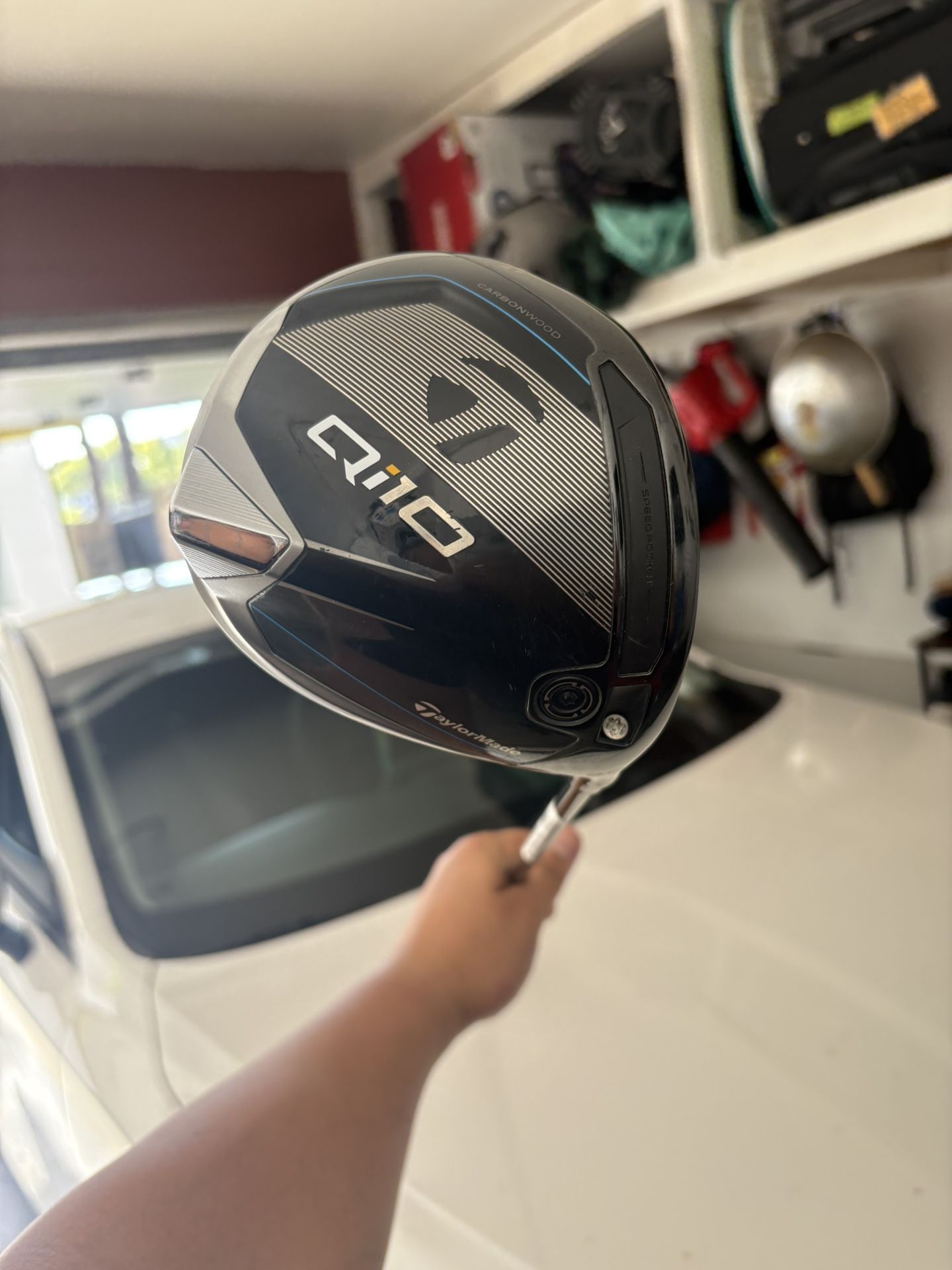 Lifepo 4 Tête De Club Hybride Taylormade Qi10 19° #3 (droitier) - Occasion En Bon état - Adaptateur .370 Riptide Tau
