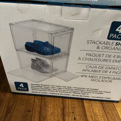 Stackable Shoe Box