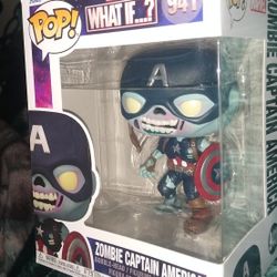 Funko Pop Zombie Captain America 