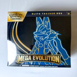 Pokémon TCG Mega Evolution Elite Trainer Box ( ETB ) - Sealed