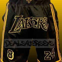 Lakers Kobe Bryant Mamba NBA Shorts