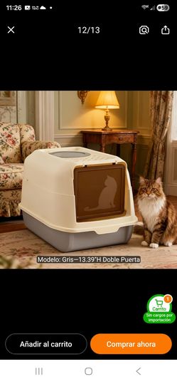 Litter box/ arenero /new