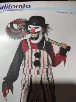 Clown kids Halloween costume