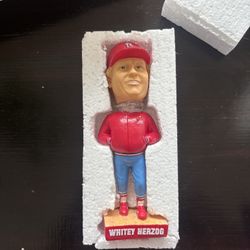 Whitey Herzog St. Louis Cardinals Bobblehead – Hall of Fame Manager