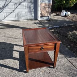 Solid Wood End Table