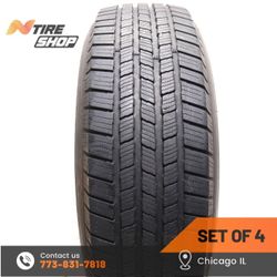 Set of 4 Used  10.5/32  LT  245/70R17  119/116R  Michelin  Defender LTX M/S