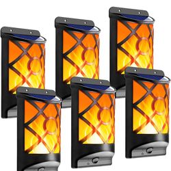 Outdoor Solar Flame Lights (6)