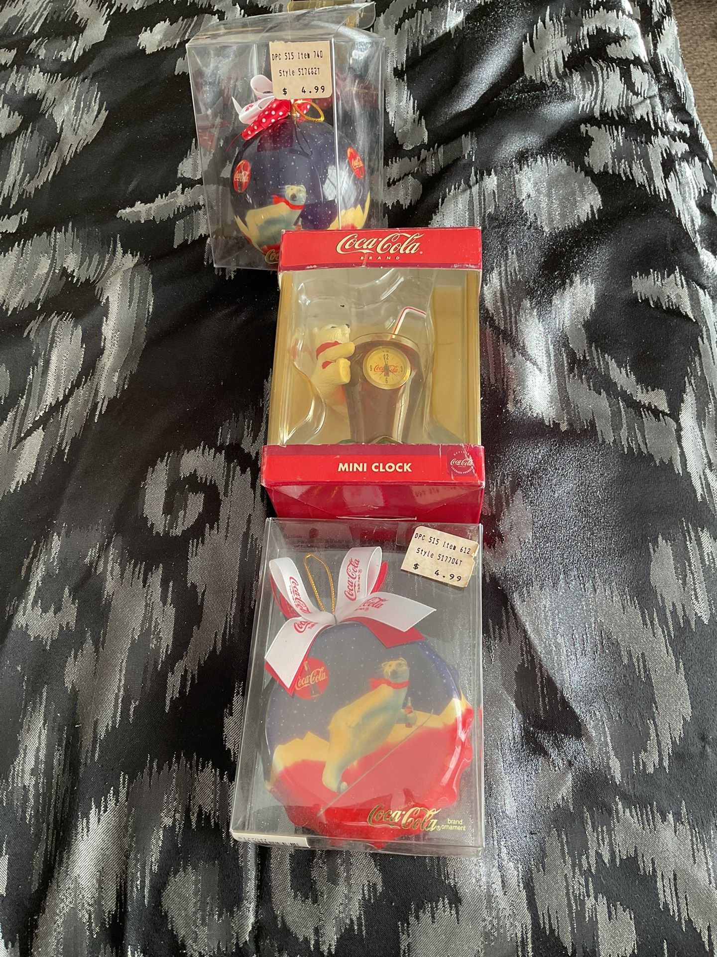 Vantage Coca-Cola Christmas Bulbs