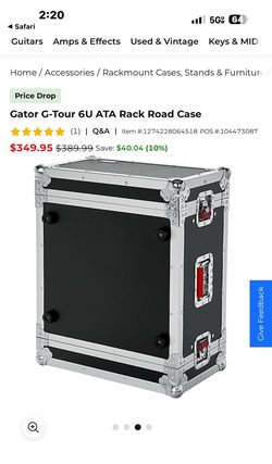 Gator G Tour 6U ATA Road Case