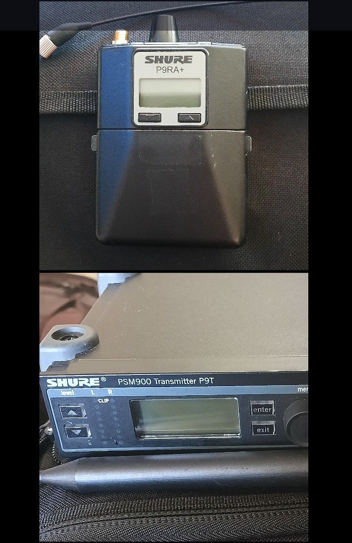 Shure Wireless Transmitter & Bodypack Receiver