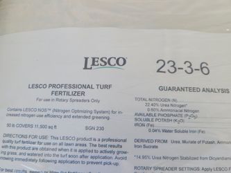 Lesco Fertilizer